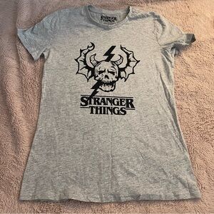 Stranger Things Grey Graphic Tee